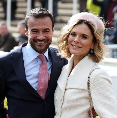 Emilia Fox and Luc Chaudhary were engaged in late 2019.